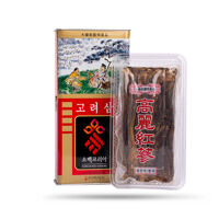 Hồng sâm củ khô 5 năm hộp thiếc Sobaek (300g)