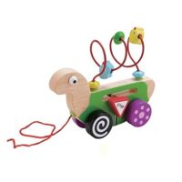 Xe kéo luồn hạt khủng long Hongji Toys 93030