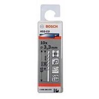 Hộp 10 mũi khoan Inox HSS-Co 3.3mm BOSCH 2608585878