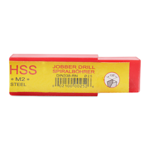 Hộp 10 mũi khoan sắt thép bằng thép gió HSS TTPusa 210-00025-2 2.5mm