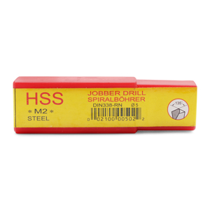 Hộp 10 mũi khoan sắt thép bằng thép gió HSS TTPusa 210-00050-2 5.0mm