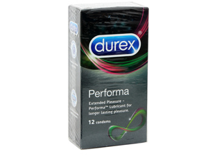 Hộp 12 cái bao cao su Durex Performa 52mm