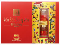 Hộp 5 hũ tổ yến chưng đường phèn Song Yến 70ml