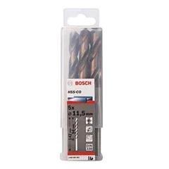 Hộp 5 mũi khoan Inox HSS-Co 11.5mm BOSCH 2608585902