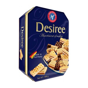 Hộp bánh hf Desiree Assortment of wafers 400g