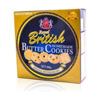 Hộp bánh quy bơ British Royal Butter Cookies homemade 908g