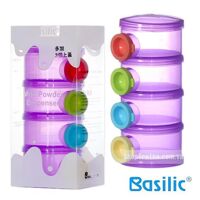 Hộp chia sữa 4 ngăn Basilic D037