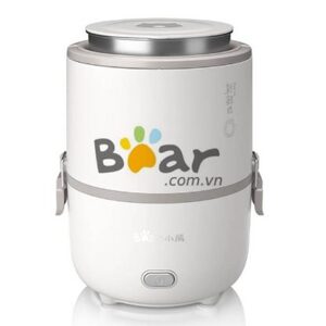 Hộp cơm điện 3 khay inox Bear giảm độ ồn DFH-B15F8