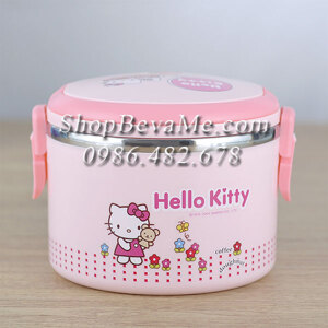 Hộp đựng cơm giữ nhiệt Doremon/Hello Kitty SPKT 34