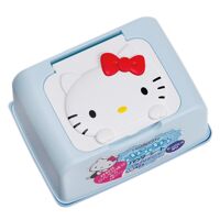 Hộp giấy ướt phấn thơm hình Hello Kitty LEC E345 42 tờ