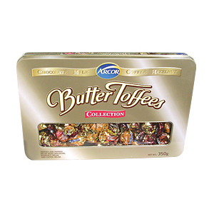 Hộp kẹo Arcor Butter Toffees Collection 350g