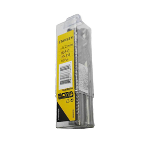 Hộp mũi khoan sắt 4.2mm Stanley STA50049B10