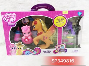 Hộp ngựa pony đuôi cá , trứng , bình sữa 88396