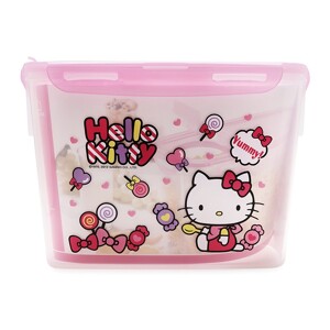 Hộp Nhựa Hình Chữ Nhật Cao Hello Kitty Lock&Lock - LKT824 - 2.4L