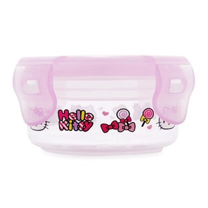 Hộp Nhựa Tròn Hello Kitty - Lock &Lock LKT811