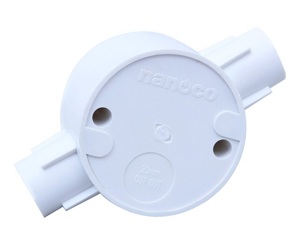 Hộp nối 2 ngã thẳng Ø32mm Nanoco NPA66321