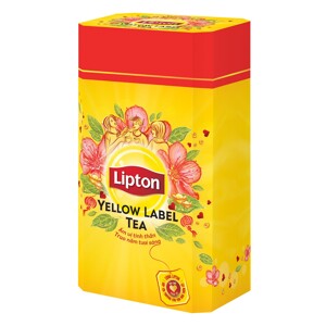 Hộp Quà Bát Giác Trà Nhãn Vàng Lipton 30 Gói