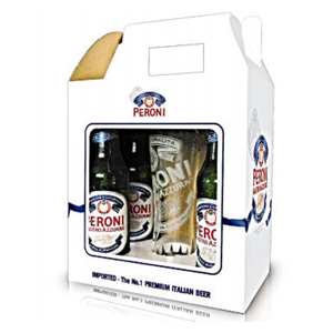 Hộp quà bia Peroni 5,1% 330ml