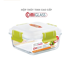 Hộp thủy tinh vuông Comet CH1859 550ml