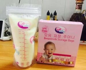 Hộp túi trữ sữa GB Hàn quốc 250ml