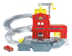 Mô hình trạm cứu hỏa Hot Wheels Y6093