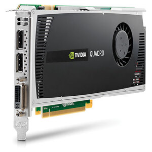 Card đồ họa (VGA Card) HP Nvidia Quadro 4000 WS095AA - Quadro 4000, 2 GB GDDR5, 256 bit, PCI Express 2.0 x16