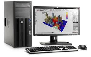 Máy tính để bàn HP Z210 Workstation Windows (XM856AV) - Intel Xeon E3-1230 3.20GHz, 8GB RAM, 500GB HDD, Nvidia Quadro 600