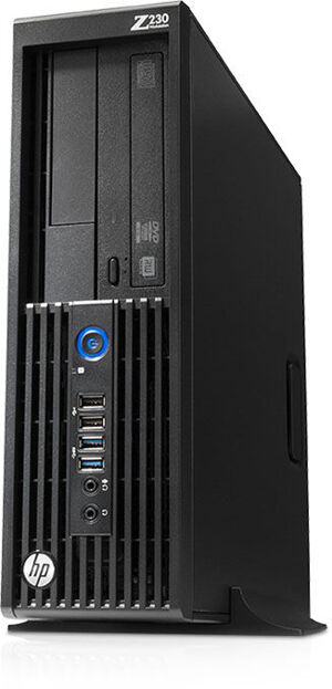 Máy tính để bàn HP Z230SFF-D1P35AV - Intel Xeon E3 1230v3, 4Gb RAM, 500Gb HDD, Nvidia Quadro K600 1GB, Windows 8