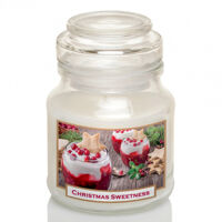 Hũ nến thơm tinh dầu Bartek Christmas Sweetness 130g QT06654 - nho chuỗi ngọc