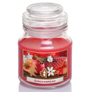 Hũ nến thơm tinh dầu Bartek Gingerbread 130g QT06649 - bánh gừng, táo, quế