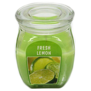 Hũ nến thơm tinh dầu Bolsius Fresh Lemon 305g QT024371 - hương chanh tươi