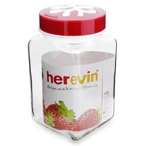 Hũ thủy tinh vuông Herevin 137017 - 3000ml