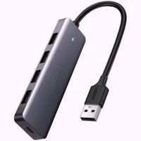 Hub chia 4 cổng USB 3.0 hỗ trợ cấp nguồn Micro USB Ugreen 50985