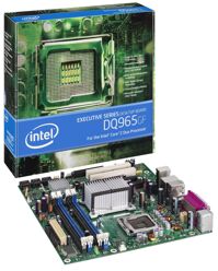 Bo mạch chủ - Mainboard Intel DQ965GF - Socket 775, Intel Q965/ICH8DO, 4 x DIMM, Max 8GB, DDR2