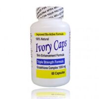 Ivory Caps Pills: Thuốc uống làm trắng da tự nhiên với Glutathione 1500mg - 60 viên