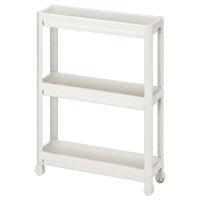 Kệ bánh xe 3 tầng Vesken Ikea