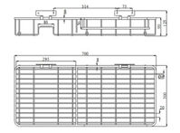 Kệ chén dĩa inox BAO VC3070