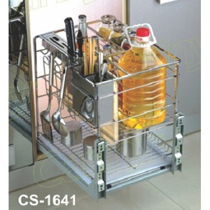 Kệ dao thớt inox sợi Cariny CS-1641