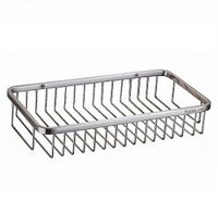 Kệ để dầu gội thẳng 1 tầng inox Sus 201 bóng - No7