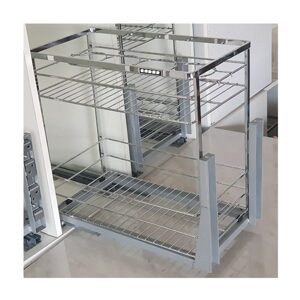 Kệ gia vị nan dẹt Inox mờ Grob GG304-20