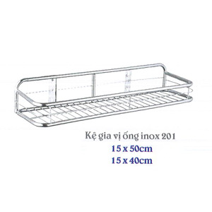 Kệ gia vị ống inox 201 Kafina KGV03