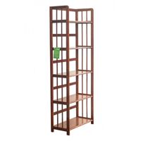 Kệ hồ sơ Lam Sơn 180A.KHS - KT 70 x 32 x 180 cm, màu nâu đậm