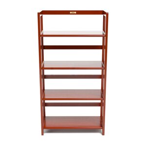 Kệ sách 4 tầng gỗ cao su IBIE HB463 63 x 30 x 120 cm