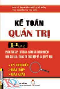 Kế Toán Quản Trị Phần 2