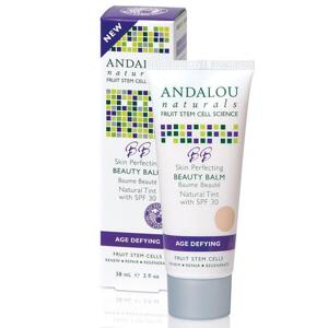 Kem BB kiềm dầu không màu Andalou Naturals SPF 30