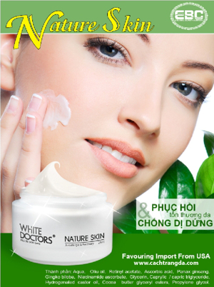 Kem chống dị ứng, kích ứng, làm dịu da White Doctors Nature Skin