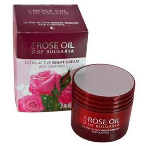 Kem chống lão hóa ban đêm Rose oil  Ultra Active Night Cream