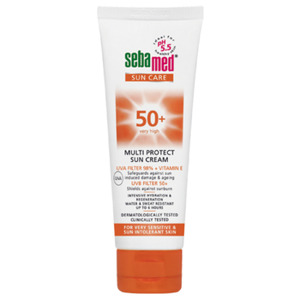 Kem chống nắng cho da mặt Sebamed Sun Care Multi Protect Sun Cream SPF 50+ Without Perfume 75ml