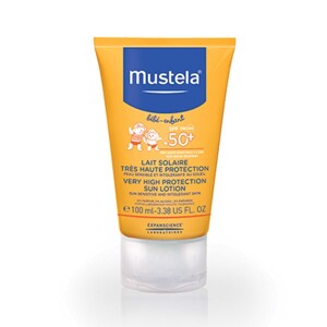 Kem chống nắng cho trẻ sơ sinh và em bé Mustela Very High Protection Sun Lotion 100ml