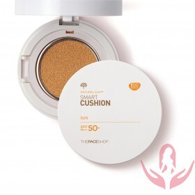 Kem chống nắng đa năng BB Natural Sun Smart Cushion SPF 50+ PA +++ TheFaceShop